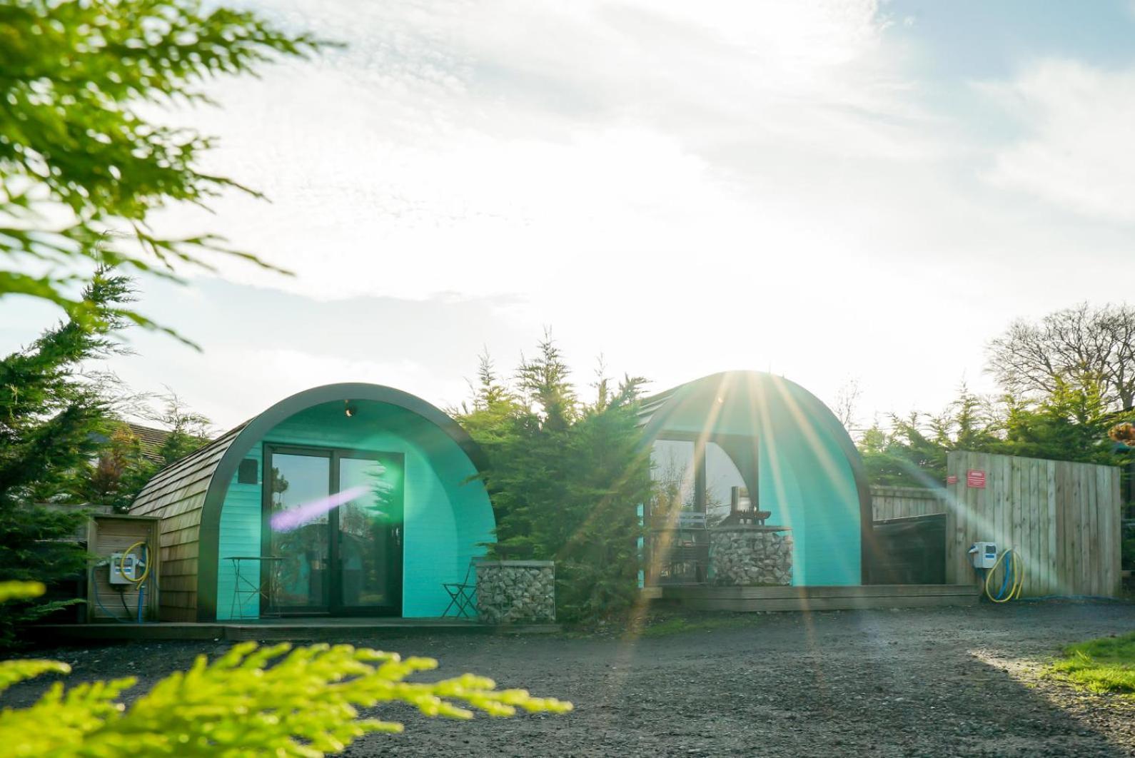 Отель Original Glamping Pod With Hot Tub Фродсхам Экстерьер фото